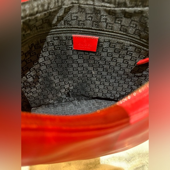 Gucci Red Leather Handbag - Picture 5 of 7